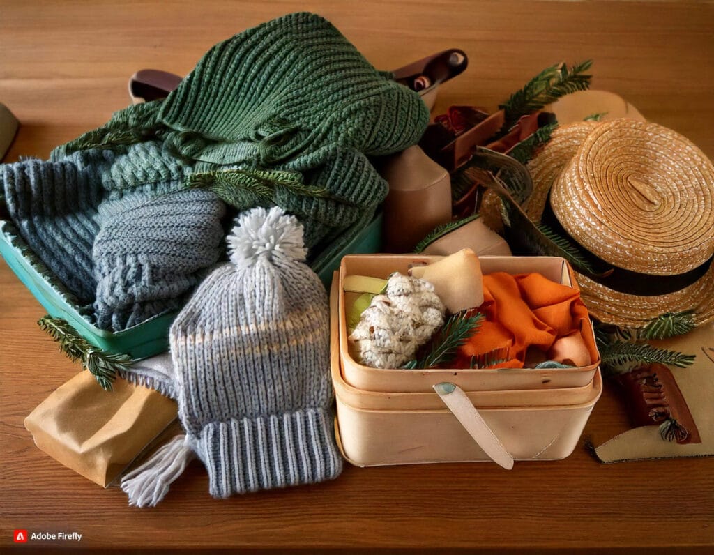 Winter accessories needed in europe at the table 27215 1